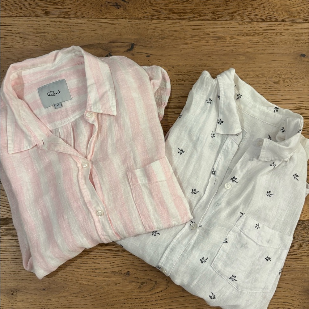 2 Rails Linen Shirts